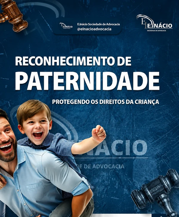 Publicação sobre reconhecimento de paternidade